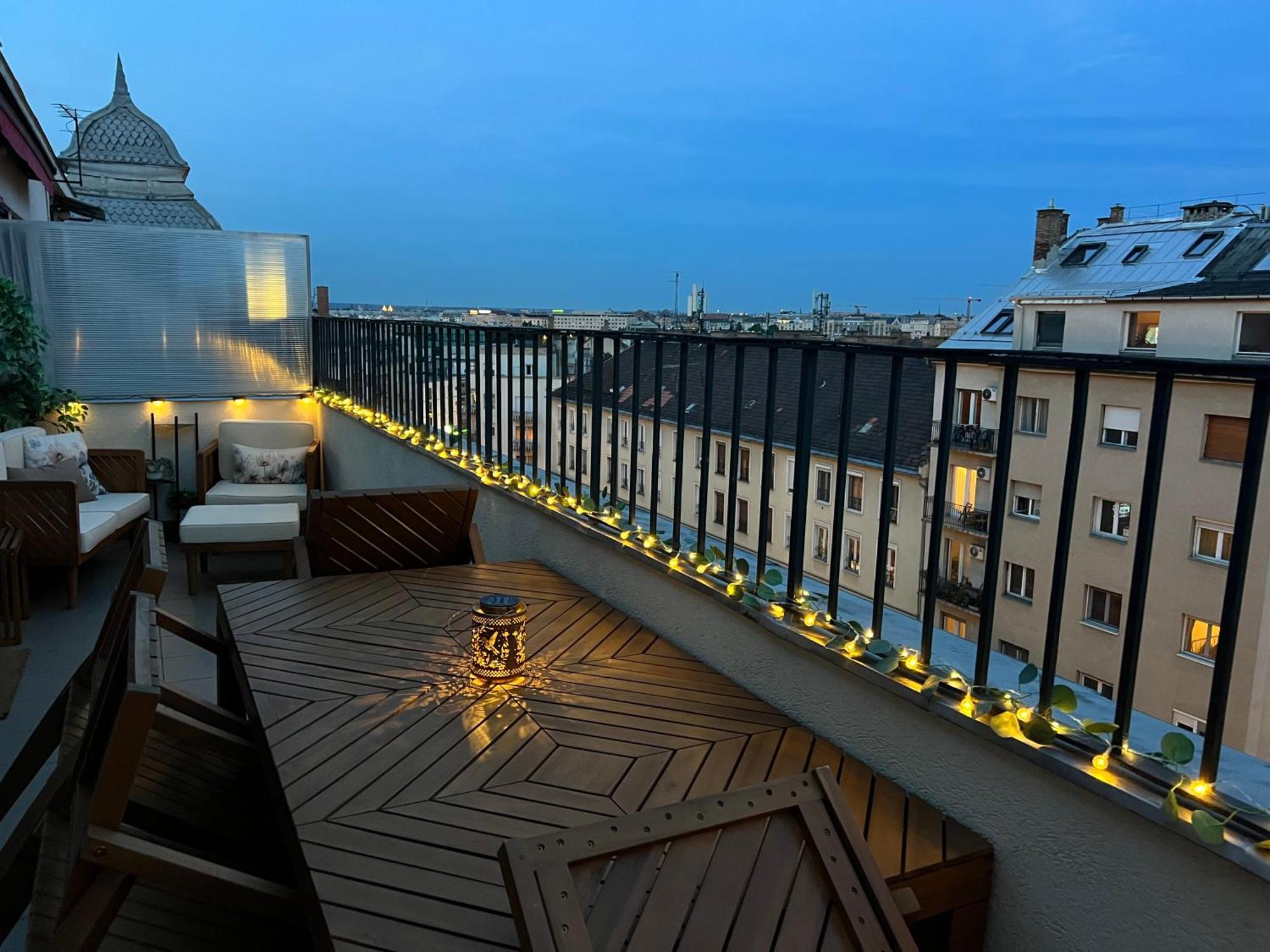 Apartmán Buda Floor With Terrace & View Budapest