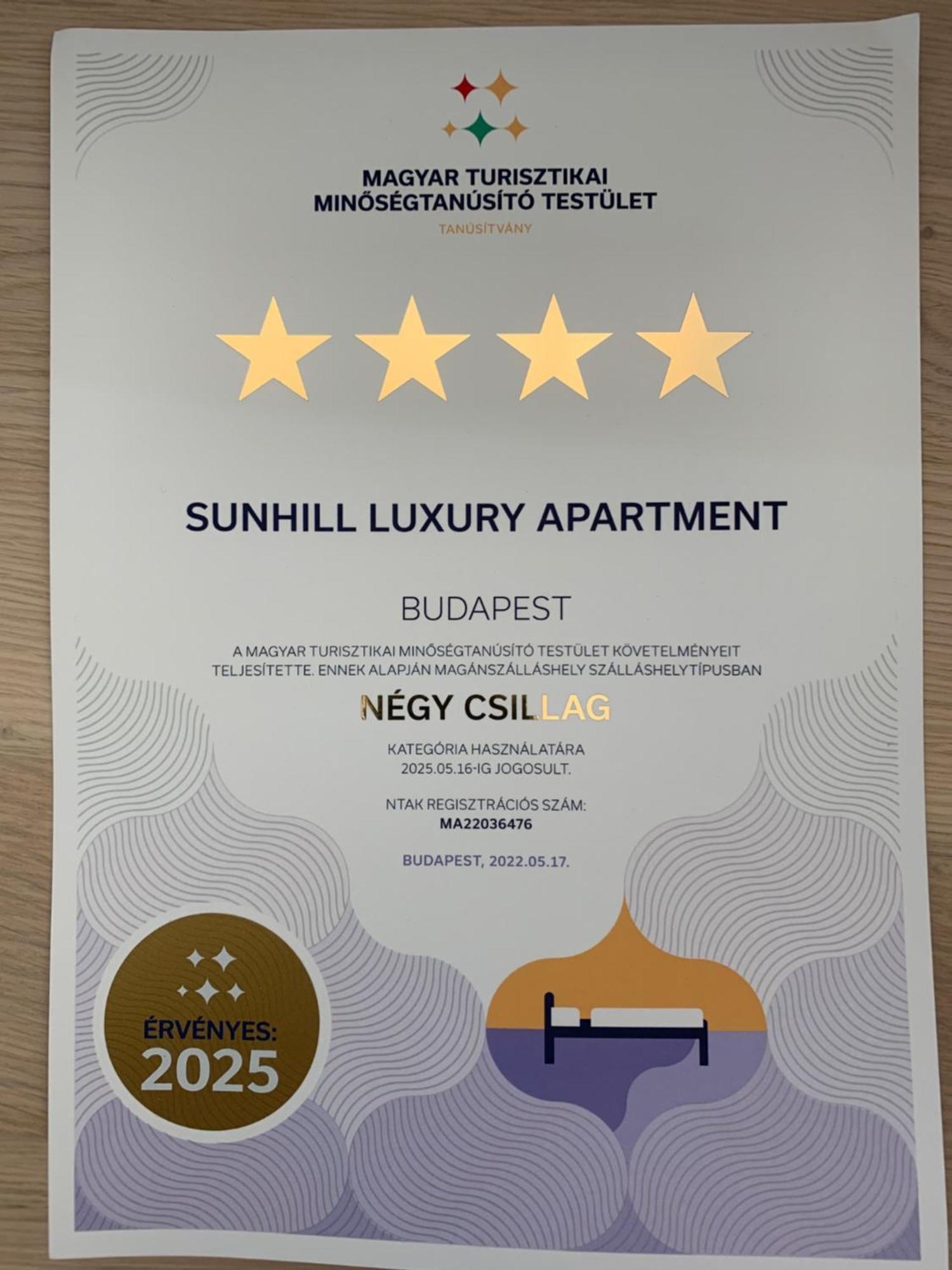 Sunhill Luxury Apartman At Buda Castle * Budapest