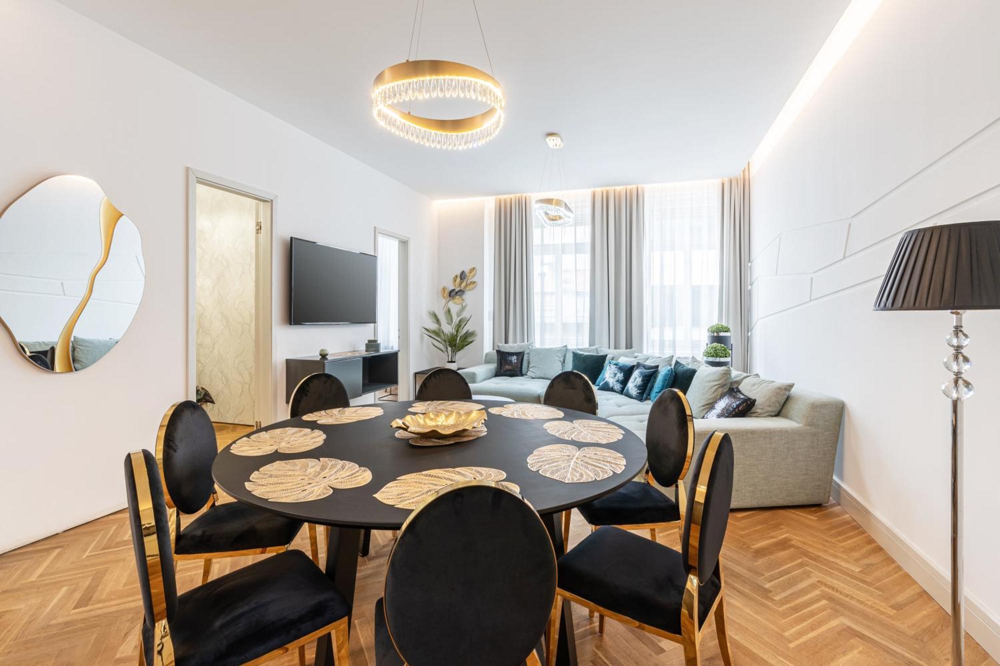 Four Bedrooms Luxury Design Apartment At Fashion Street * Budapest
