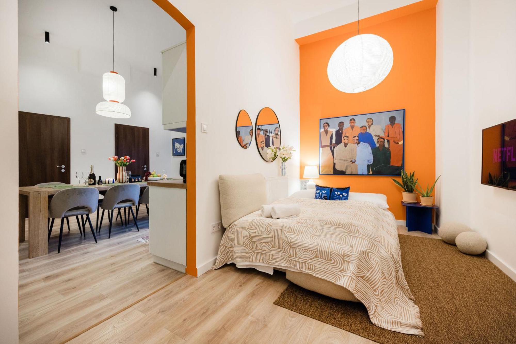 Artful 3br By Danube River & Market Hall Budapeszt