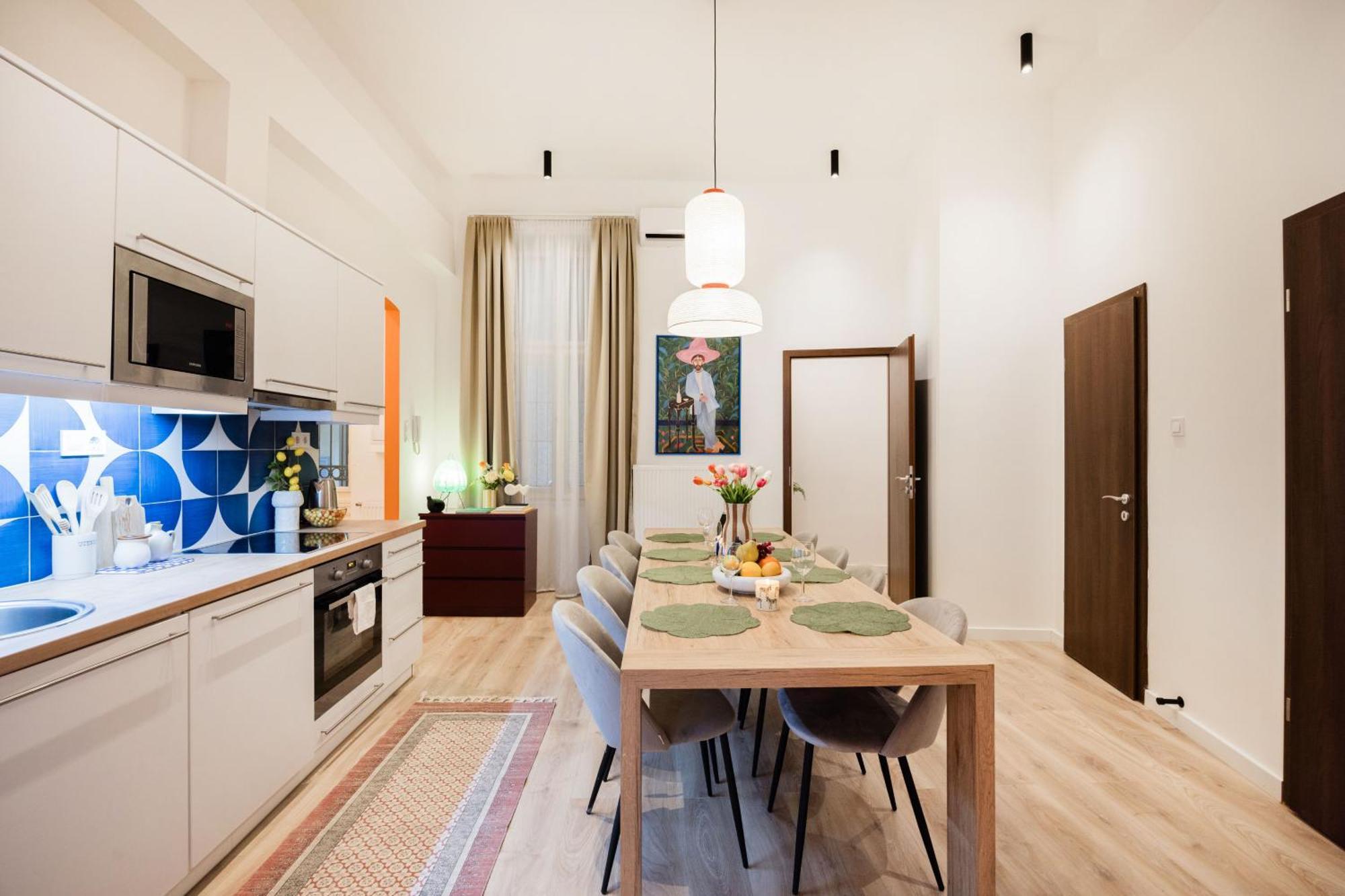Apartament Artful 3br By Danube River & Market Hall *