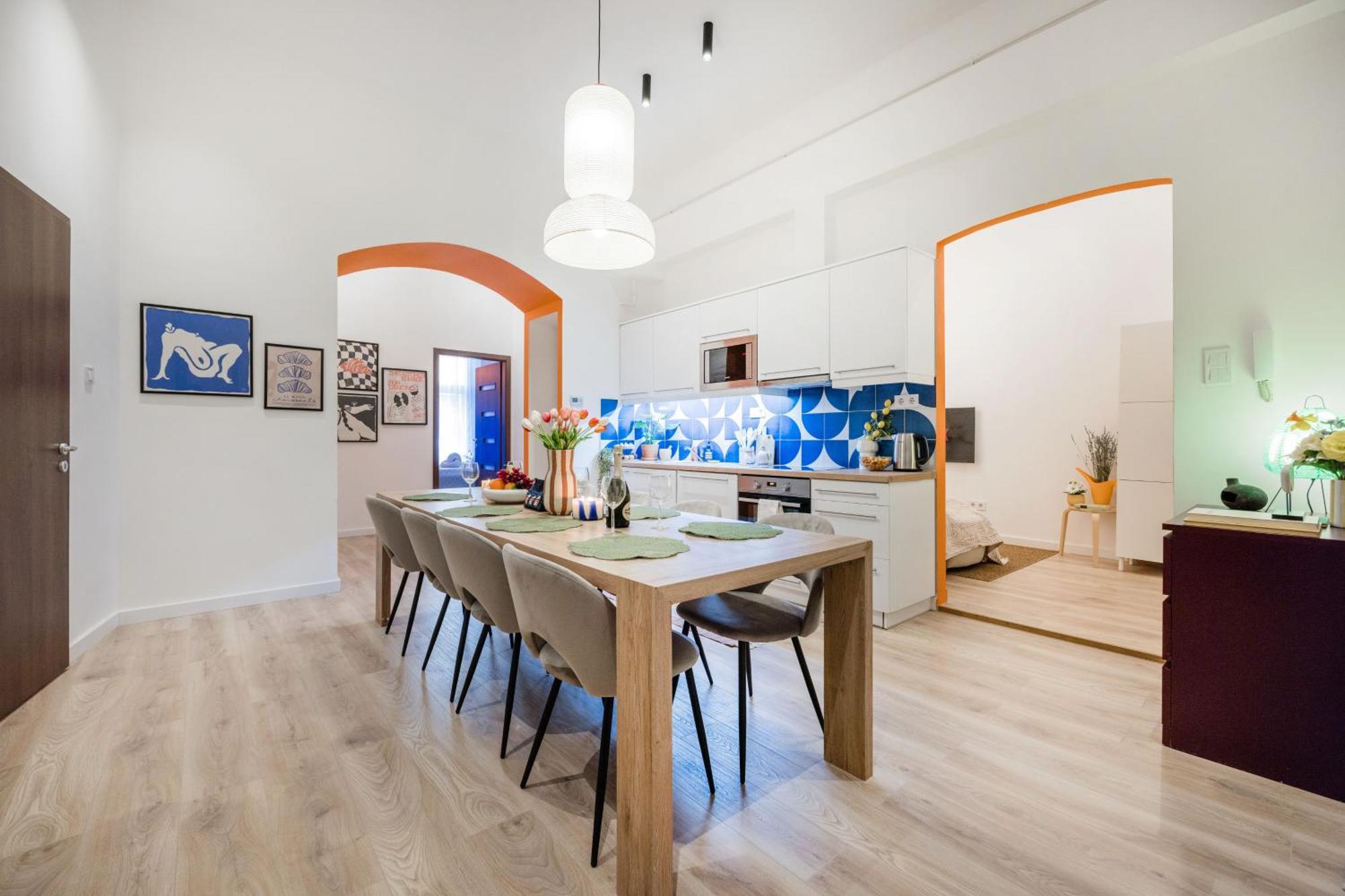 Artful 3br By Danube River & Market Hall Budapeszt