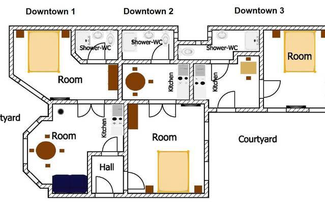 Apartament Vaci Street Downtown Budapeszt