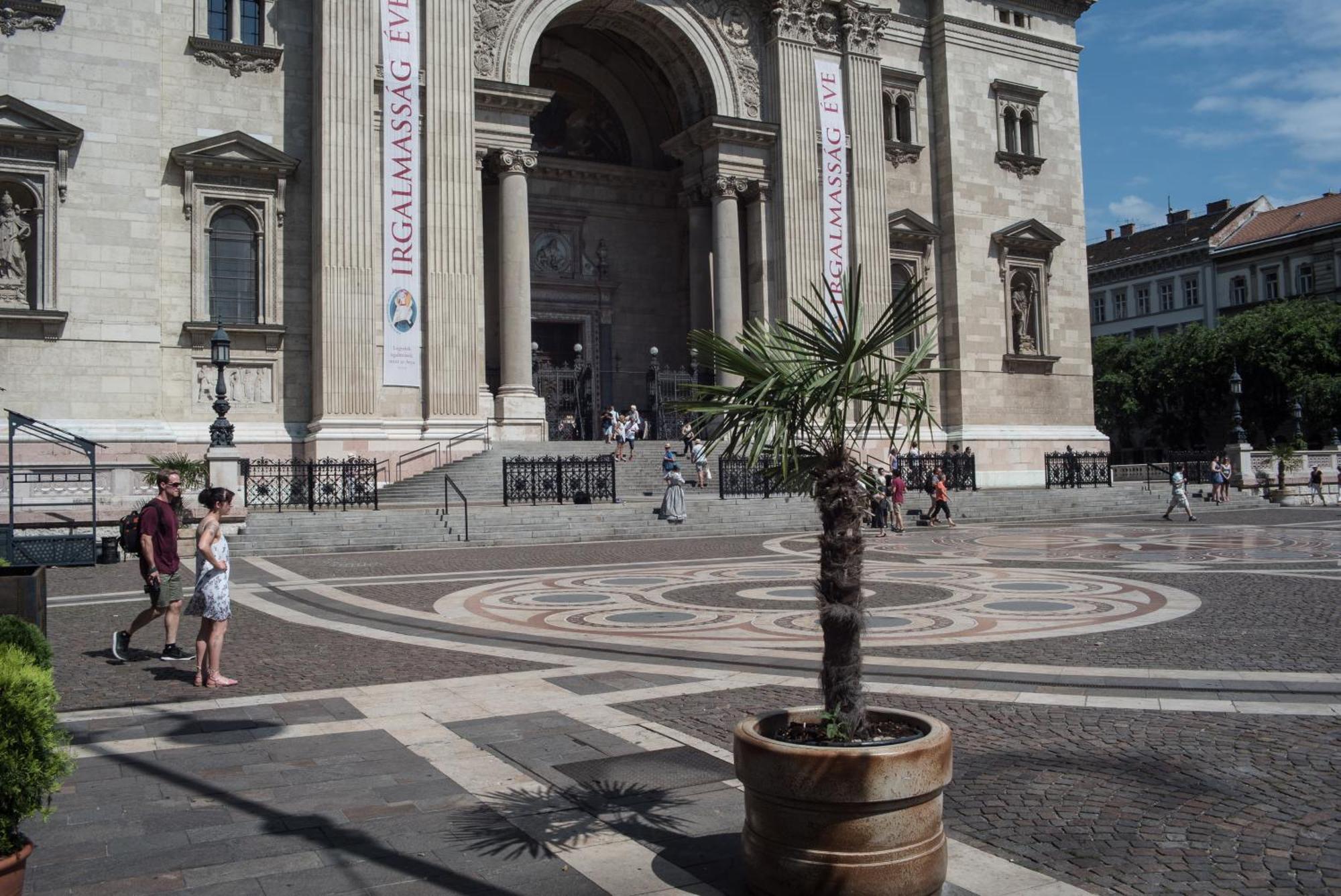 Helena With View On St. Stephan's Basilica