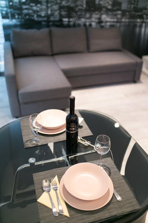 Apartmán Sleek Minimalist Studio At Inner Budapest