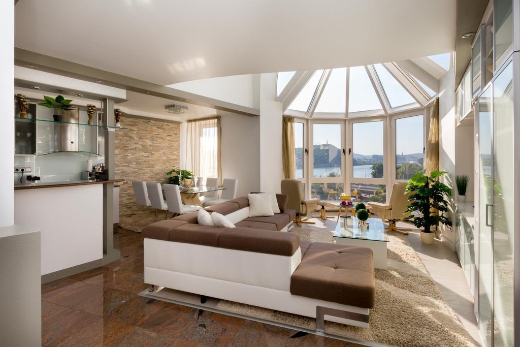 Panorama Dream W 3bdr, Ac, Garage Apartamento Budapest