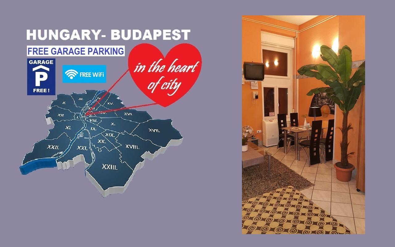 Apartman In The Center Of -free Garage Parking Budapest