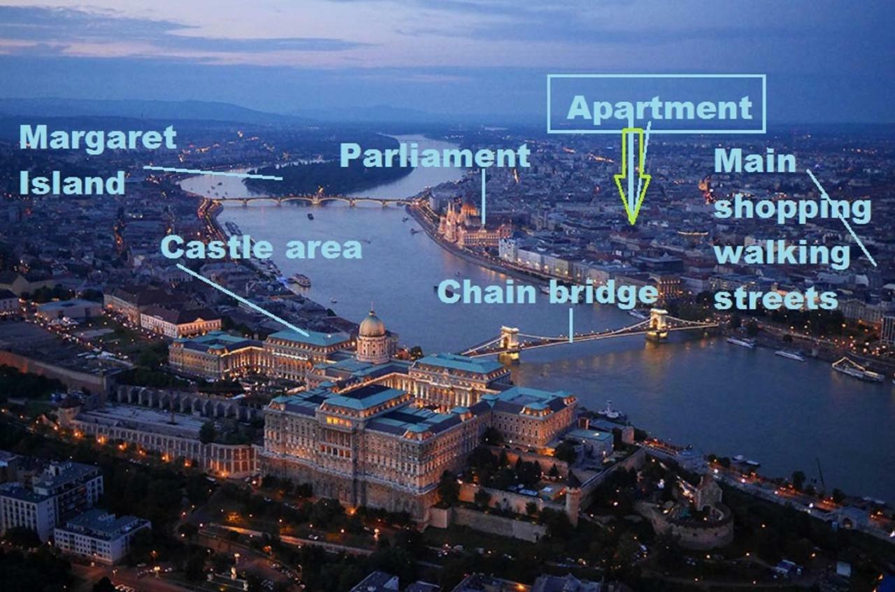 2 Rooms Between Of Chain Bridge, Cathedral, Parlament,Castle Area Appartement