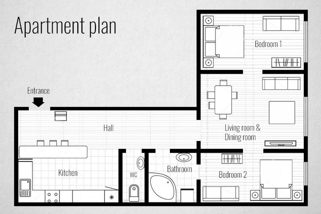 Apartmán Akacfa 36 91 Mt 3 Bedroom District 7