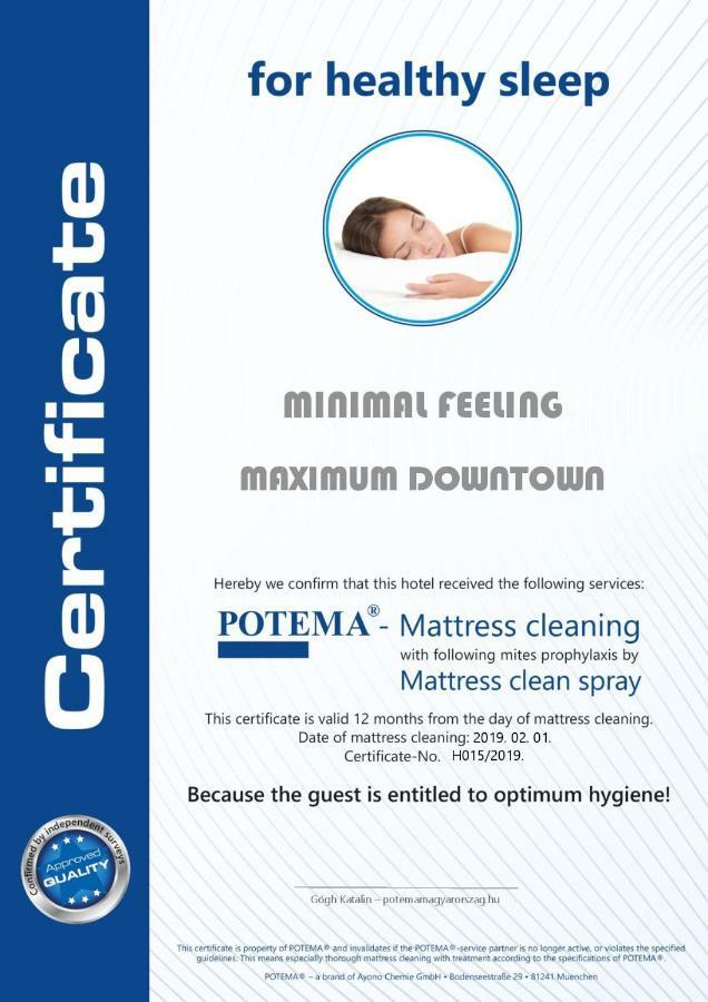 Maximum Downtown - Minimal Feeling * Budapest