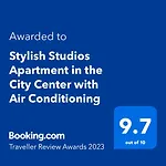 Stylish Studios Apartment In The City Center With Air Conditioning