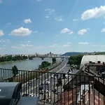 A Rooftop Near Danube And Margareth Island