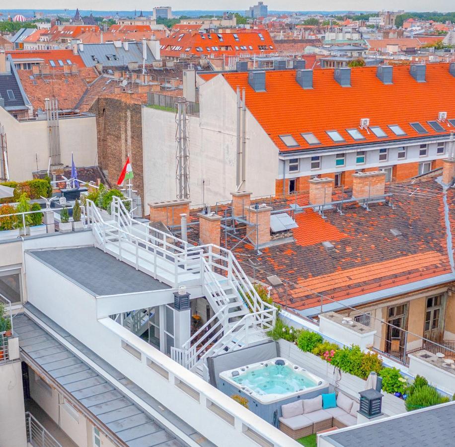 Skygarden - Luxury Penthouse With Private Jakuzzi Gym Sauna * Budapest