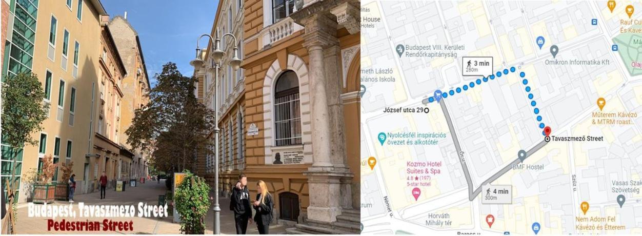 New Blue Danube With Balcony And Parking Budapest