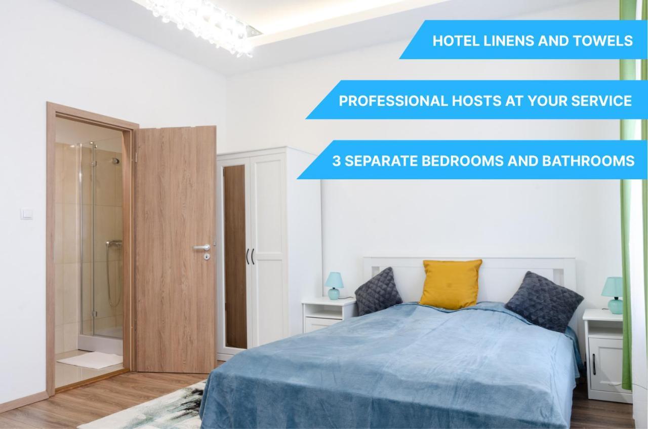 3 En Bedroom Flat In The Main Centre For 6ppl, 3bdr,3bthr,ac Apartamento Budapest
