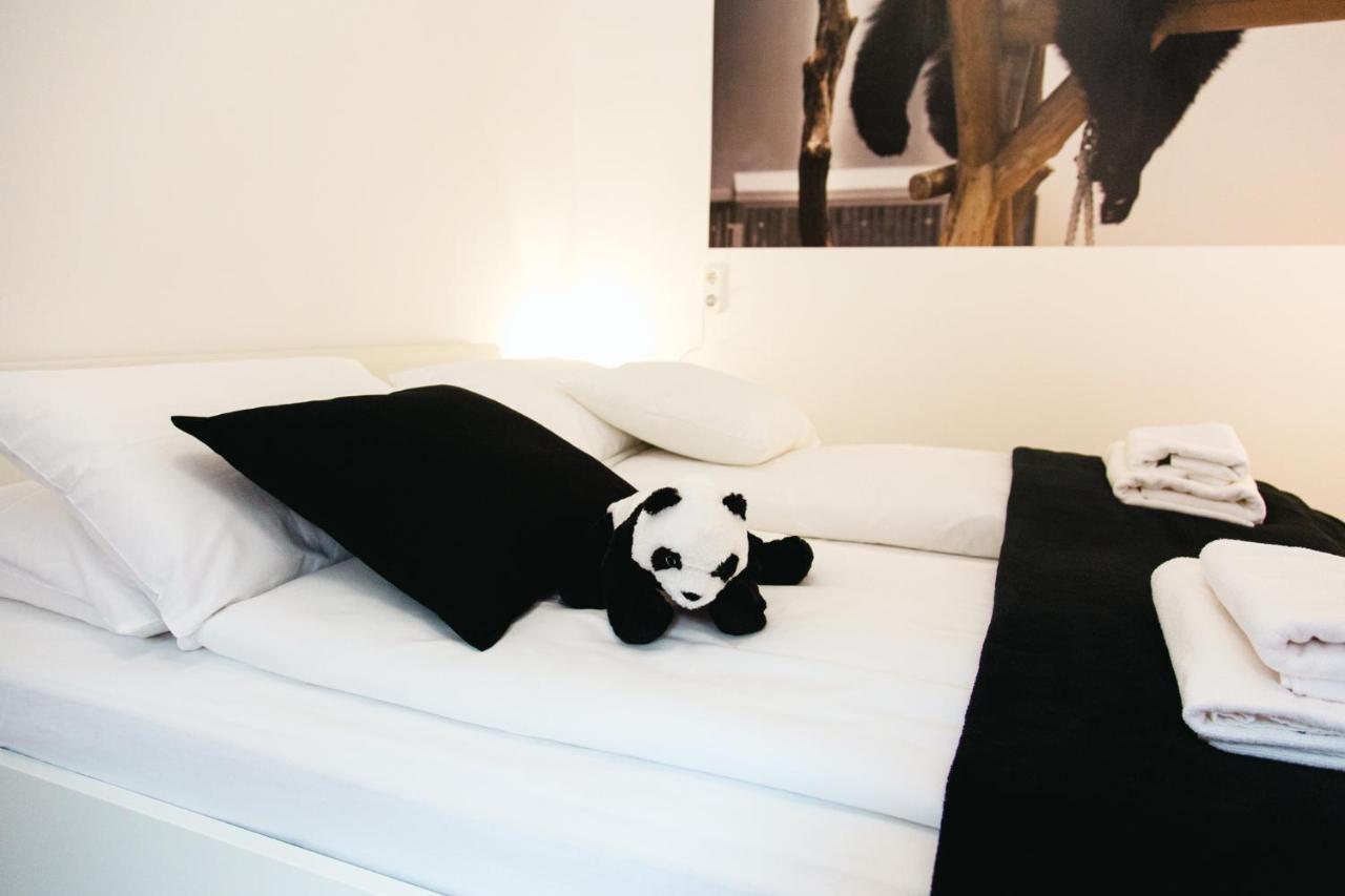 Black & White With A Gift Soft Panda