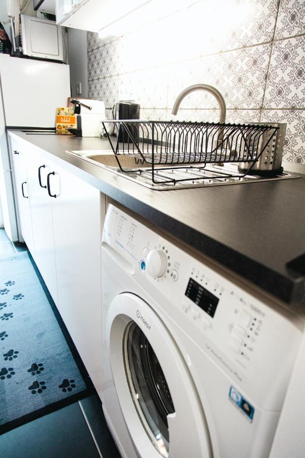 Apartment Black & White With A Gift Soft Panda Budapest
