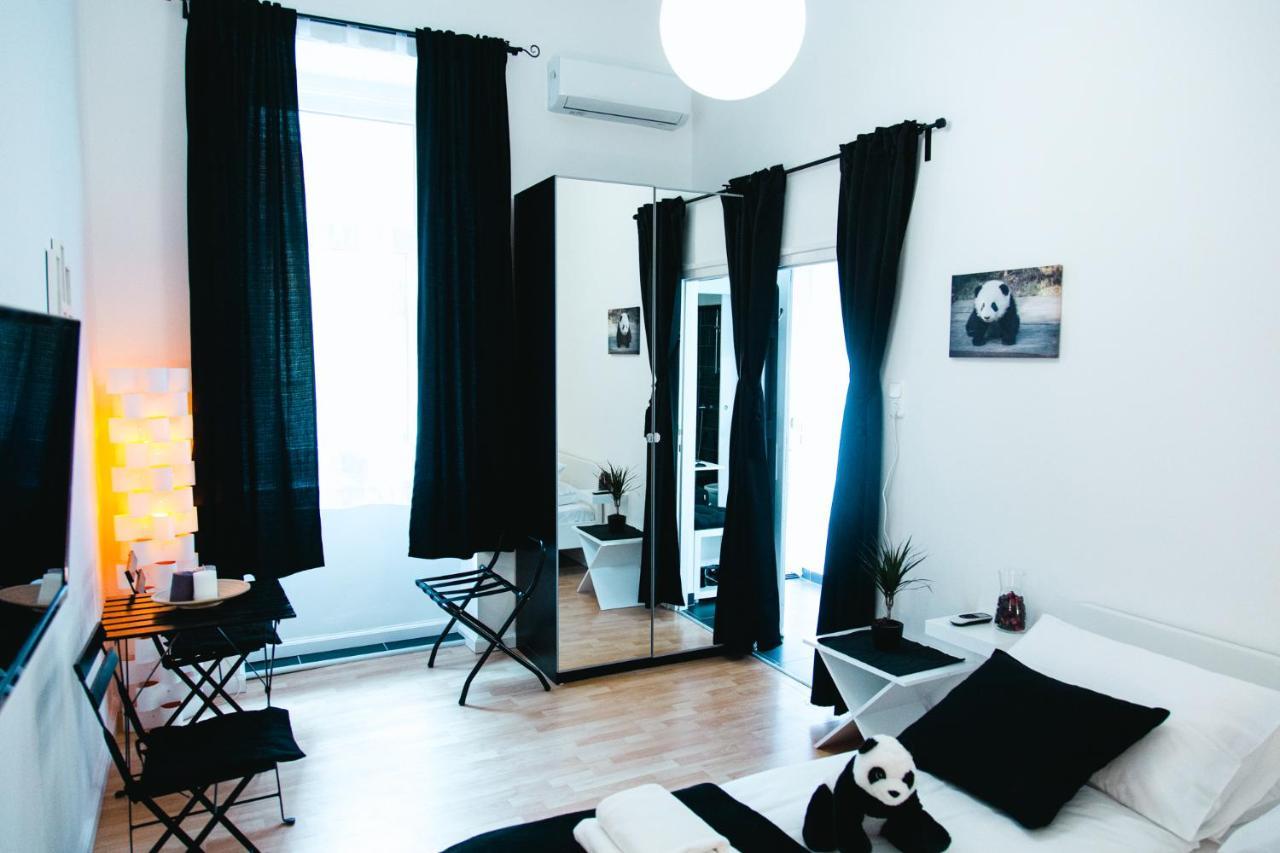 Apartment Black & White With A Gift Soft Panda *