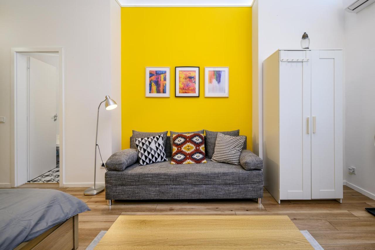 Stylish Yellow In The Heart Of Budapest