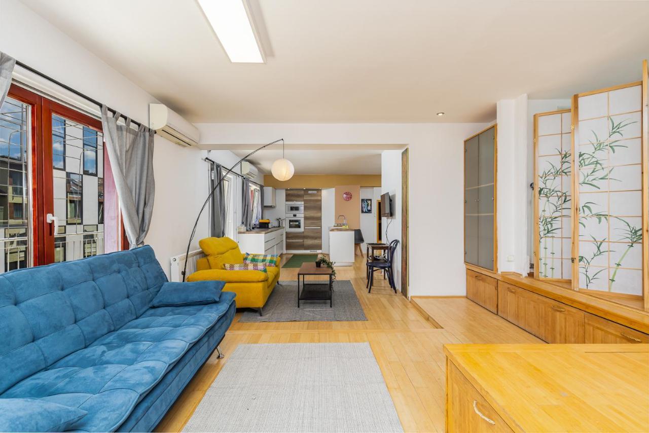 Center Penthouse - Huge Terrace And Free Parking - Tram/metro - Ac * Budapest