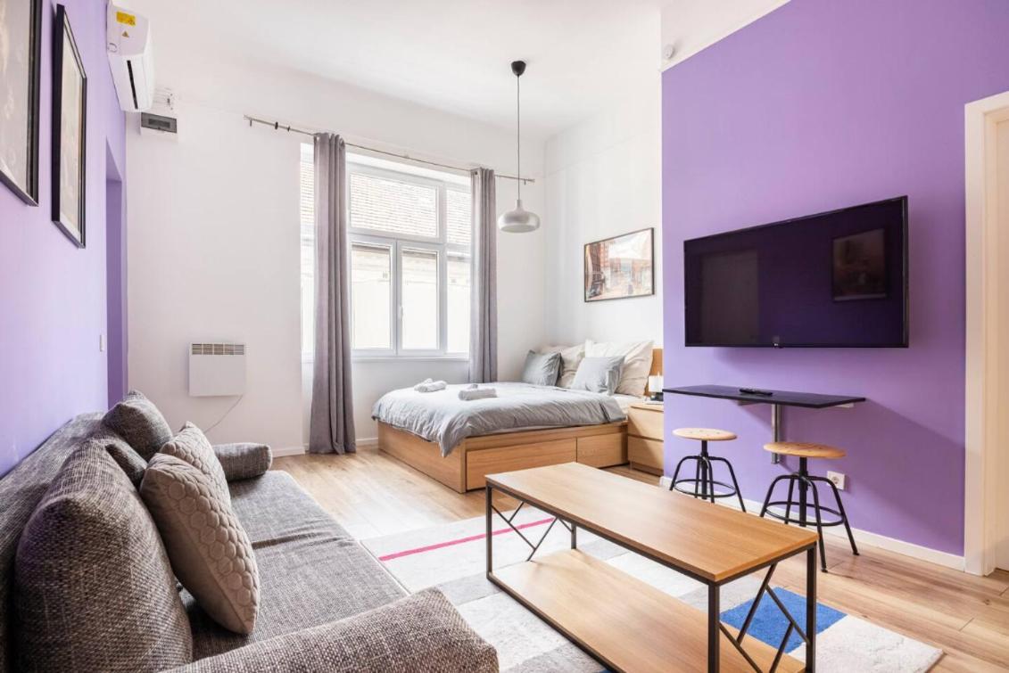 Apartmán Stylish Purple In Heart Of *