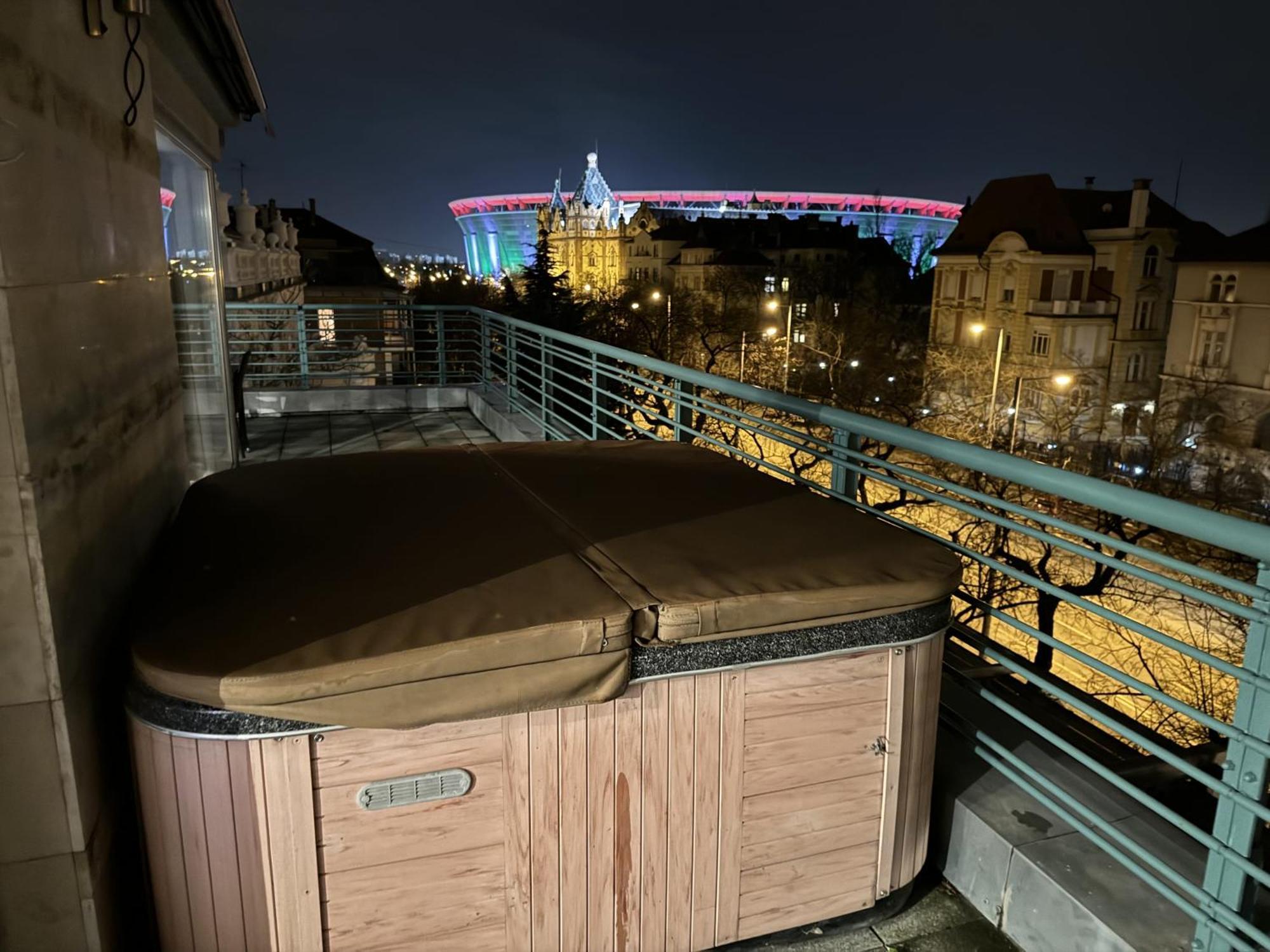 Stefania Luxury Diplomat Penthouse Lägenhet Budapest