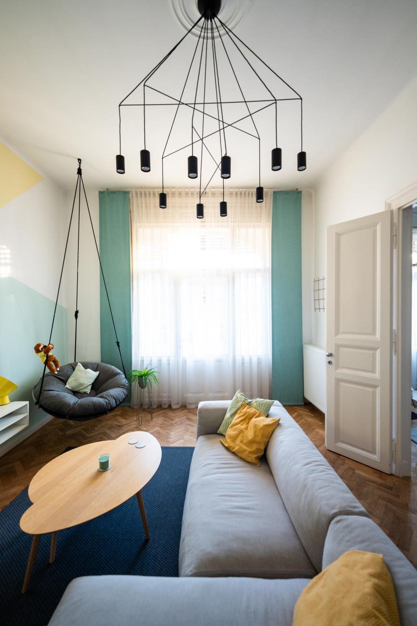 Modern, Design Lakas A Margit-sziget Mellett Apartamento