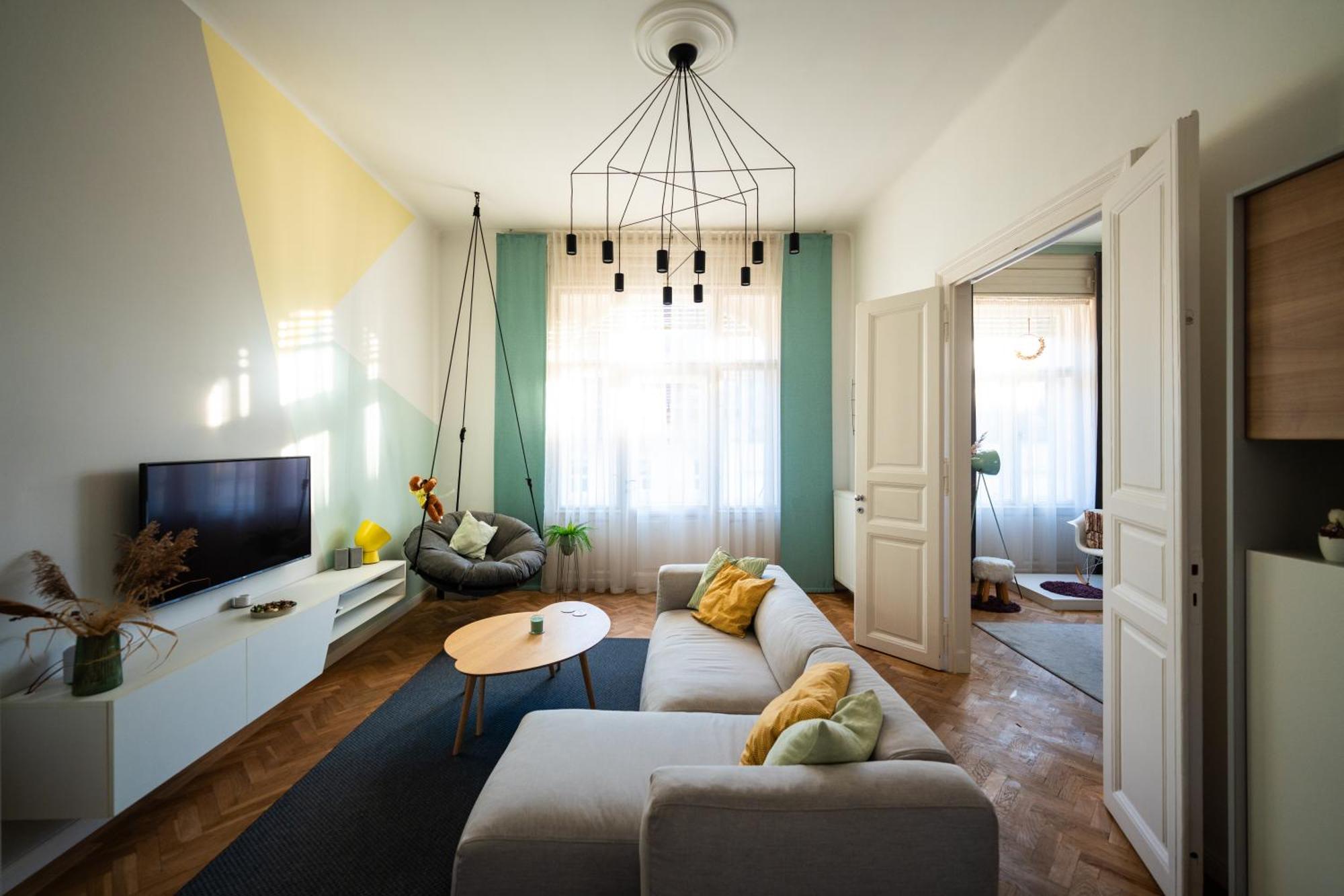 Modern, Design Lakas A Margit-sziget Mellett Apartamento *