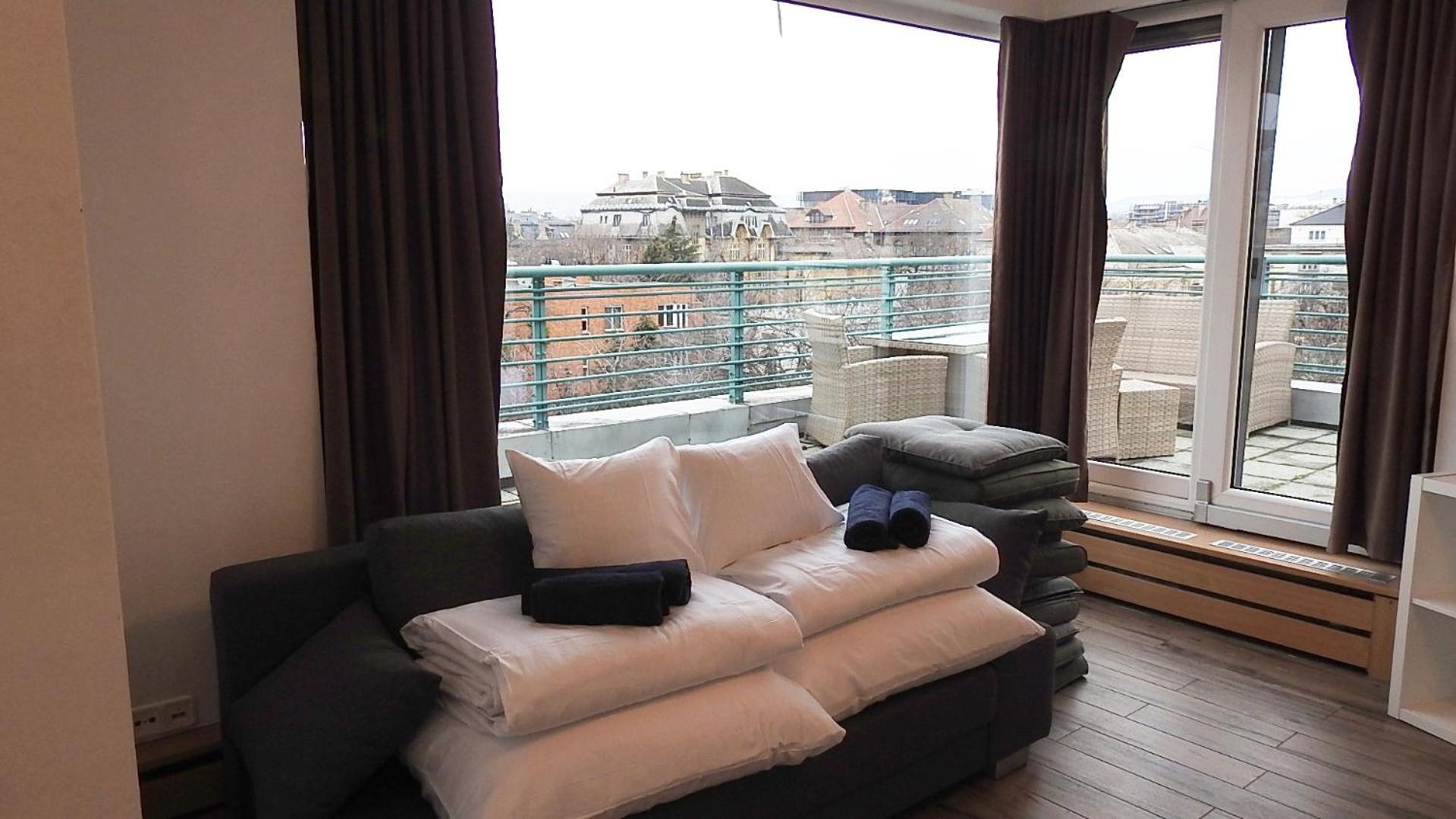 Stefania Luxury Diplomat Penthouse Lägenhet *