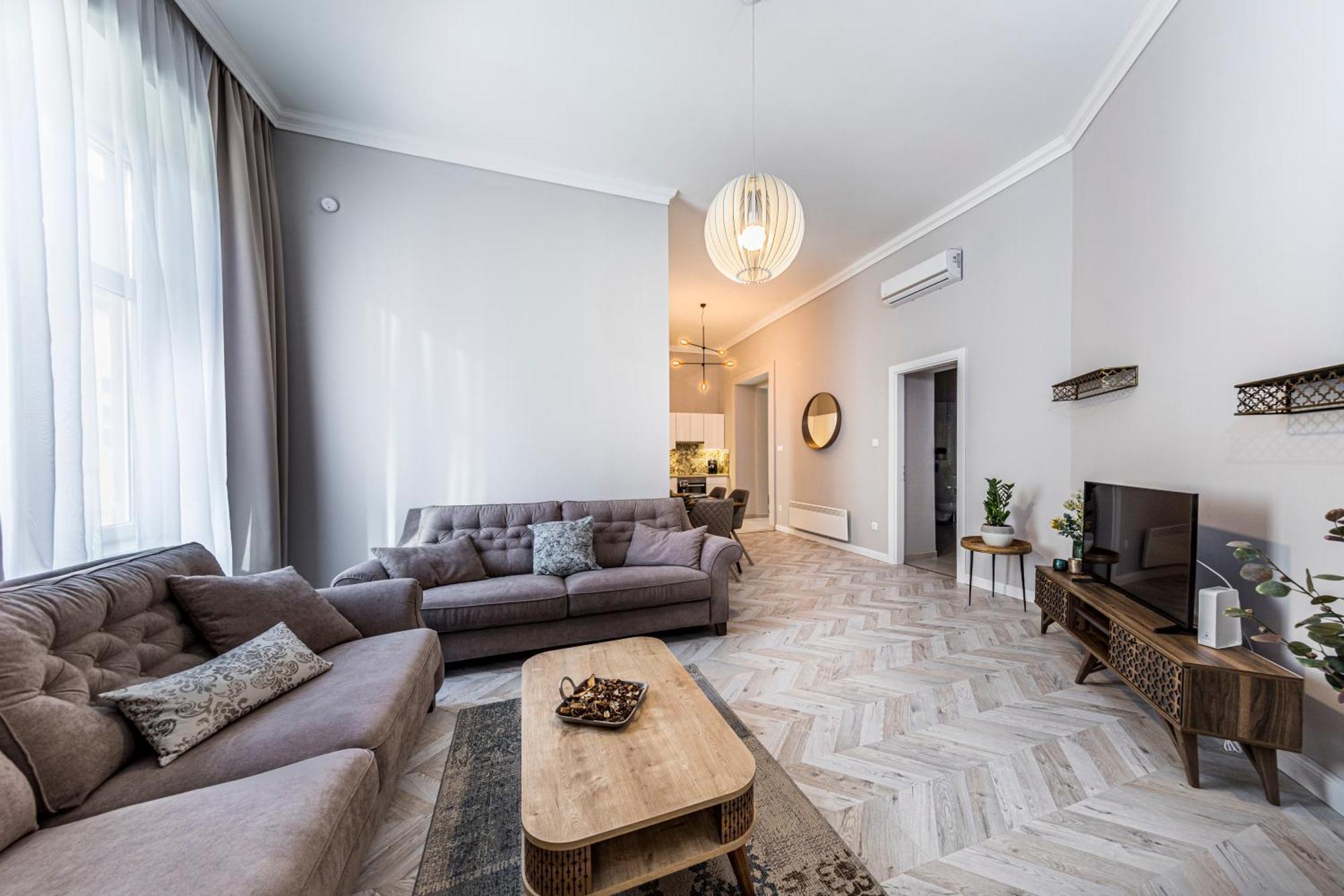 Appartamento 2bdr+2a/c+for Long Term Too+large Flat+quiet+soho! Budapest