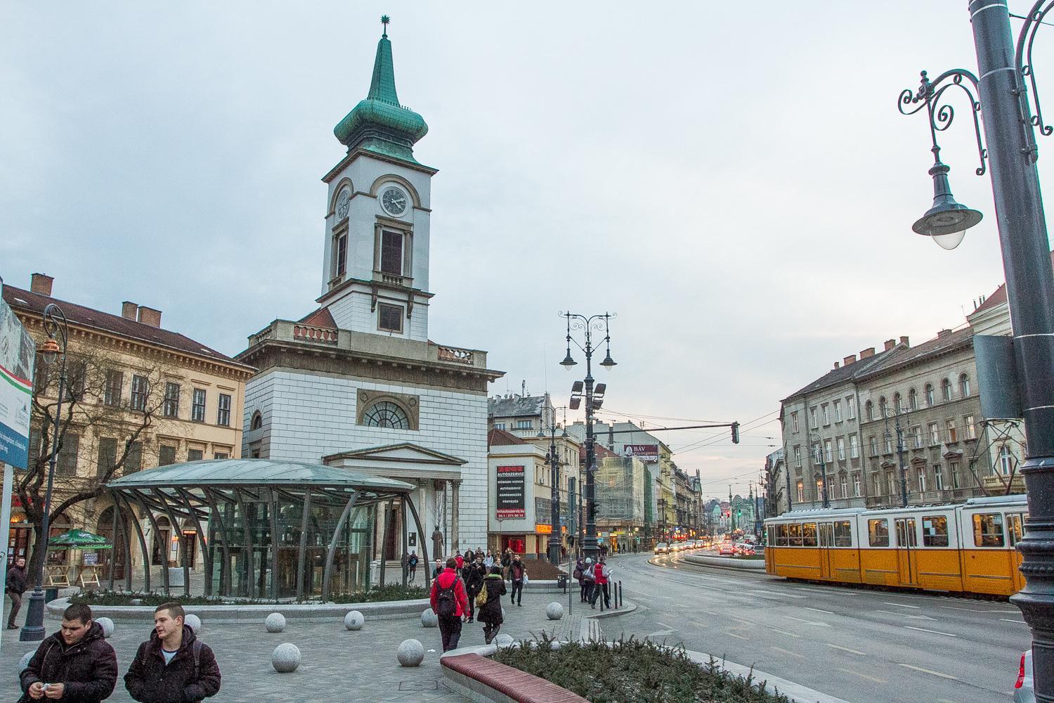 With Terrace In Heart Of The Budapest