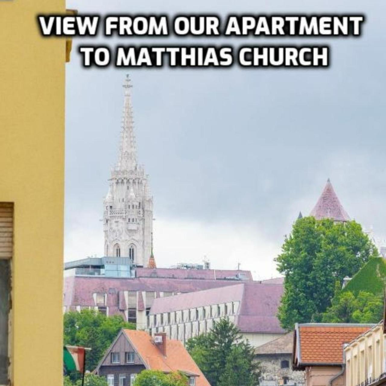 Designer Modern By Buda Castle With Stunning Matthias Church View * Budapest