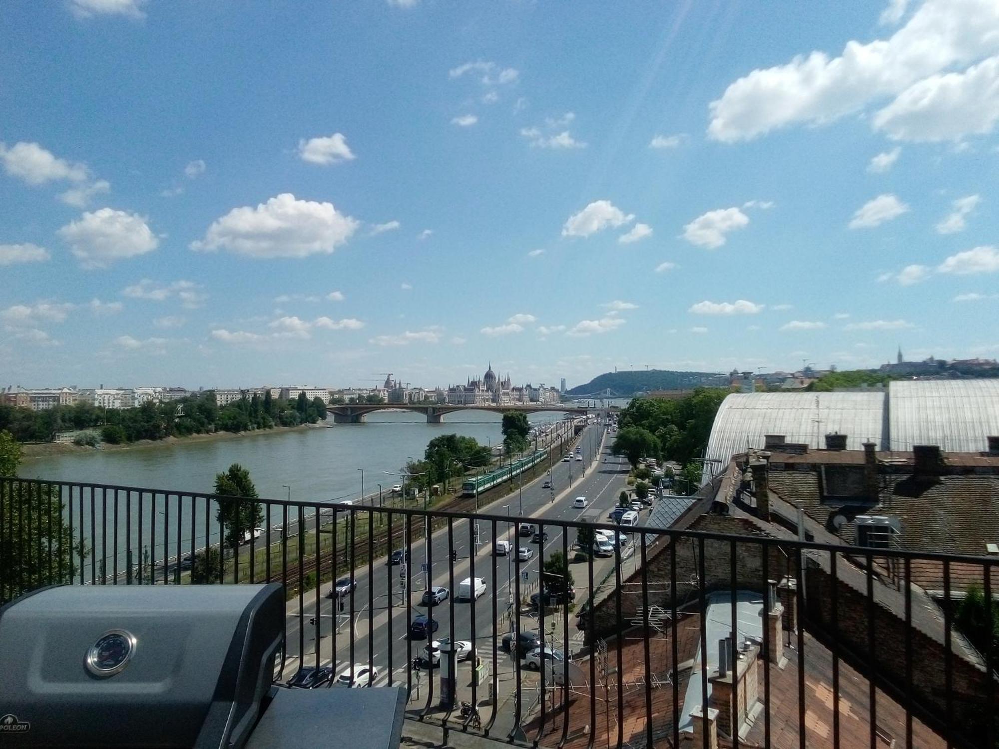 A Rooftop Near Danube And Margareth Island Appartamento