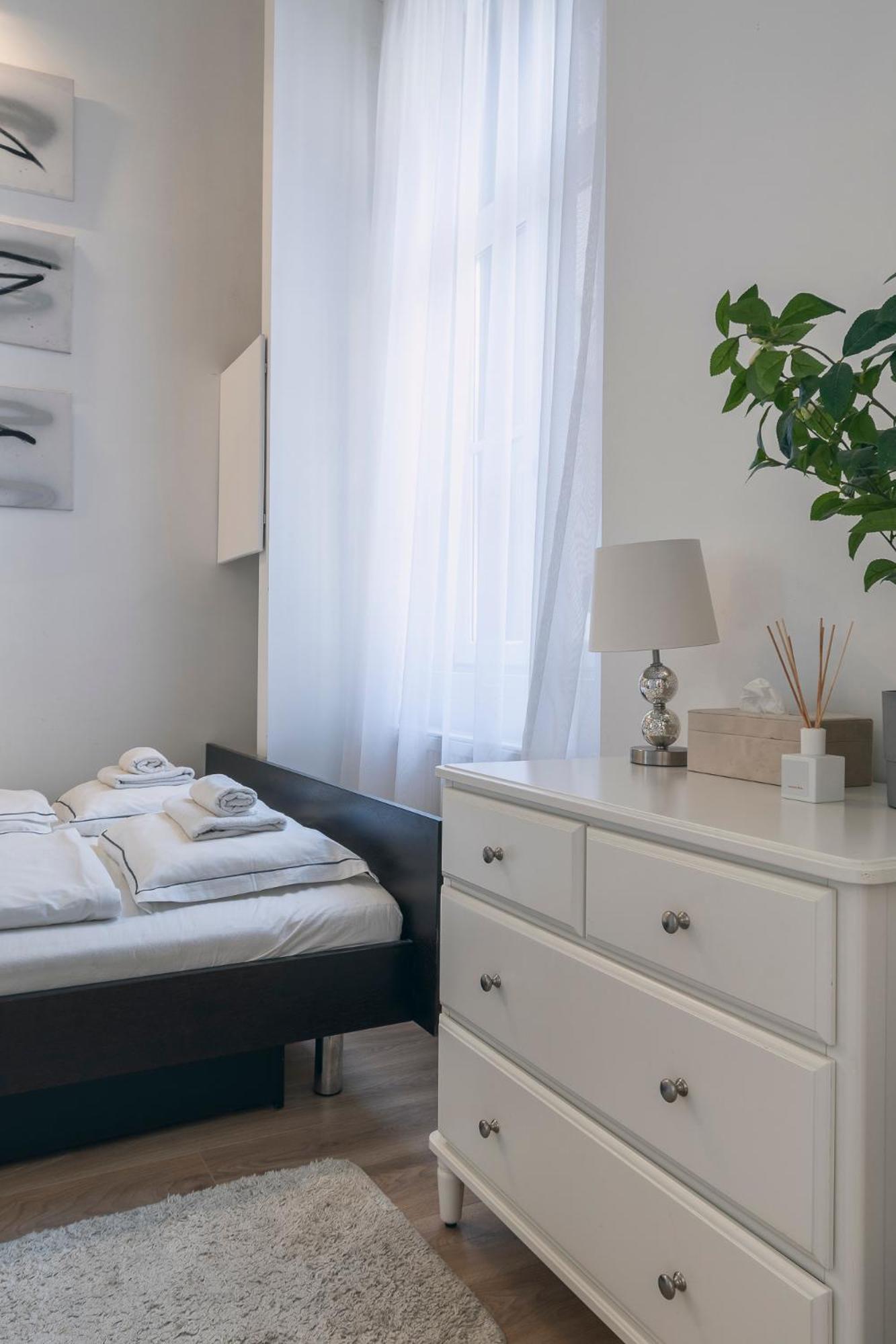 Lägenhet Danube Terrace Boutique With Private Sauna *