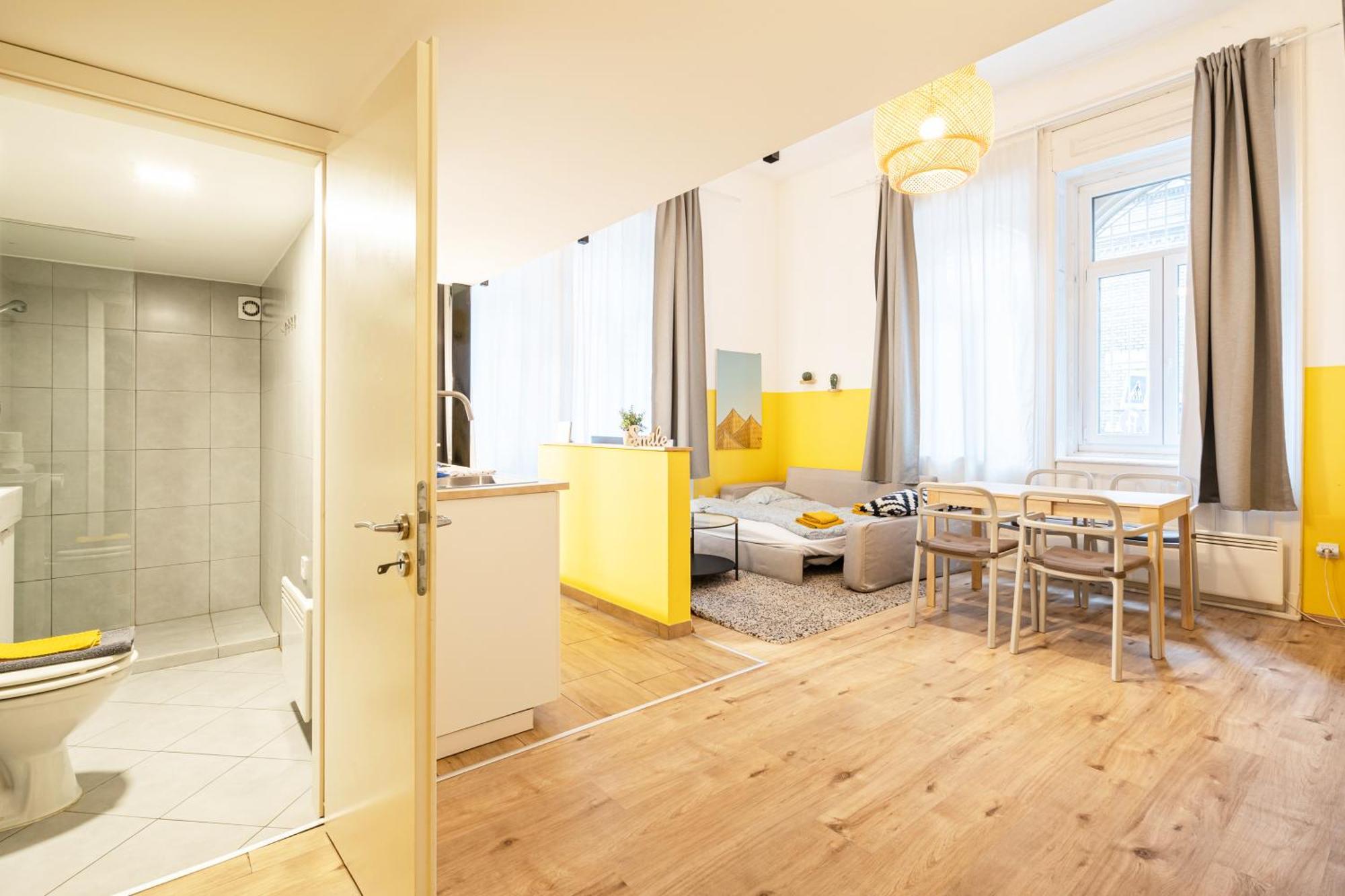 Apartament Charming In The Heart Of The Jewish Quarter W41 Yellow *