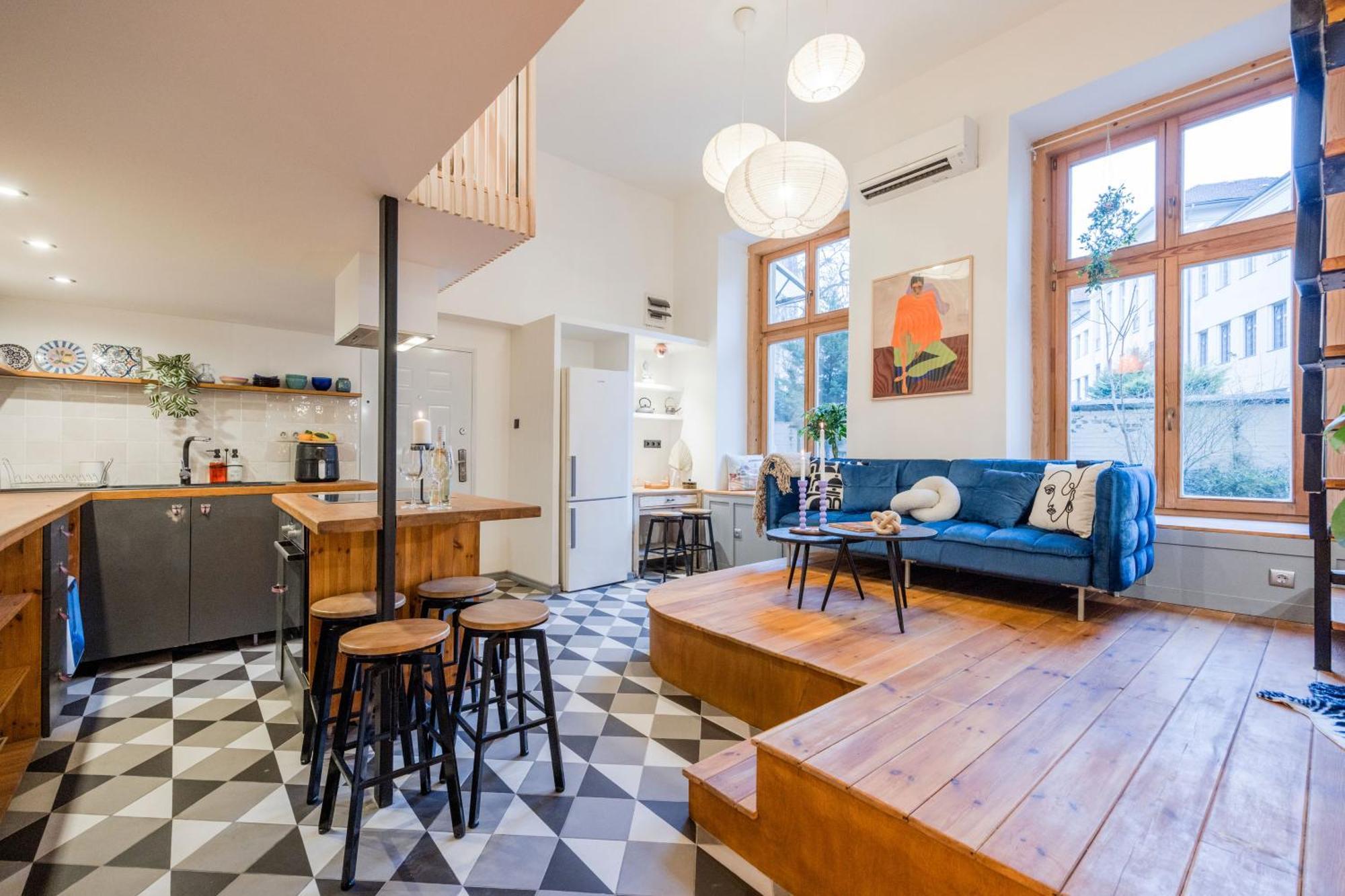 Spacious 5br Retreat For 16 By Dohany Synagogue & Fashion St * Budapest