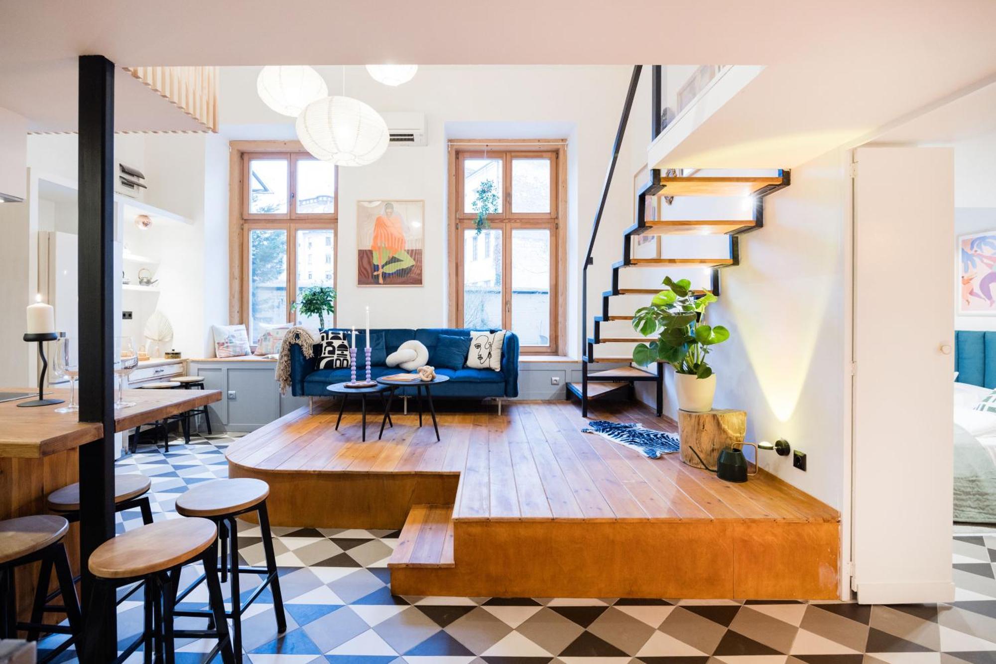 Spacious 5br Retreat For 16 By Dohany Synagogue & Fashion St * Budapest