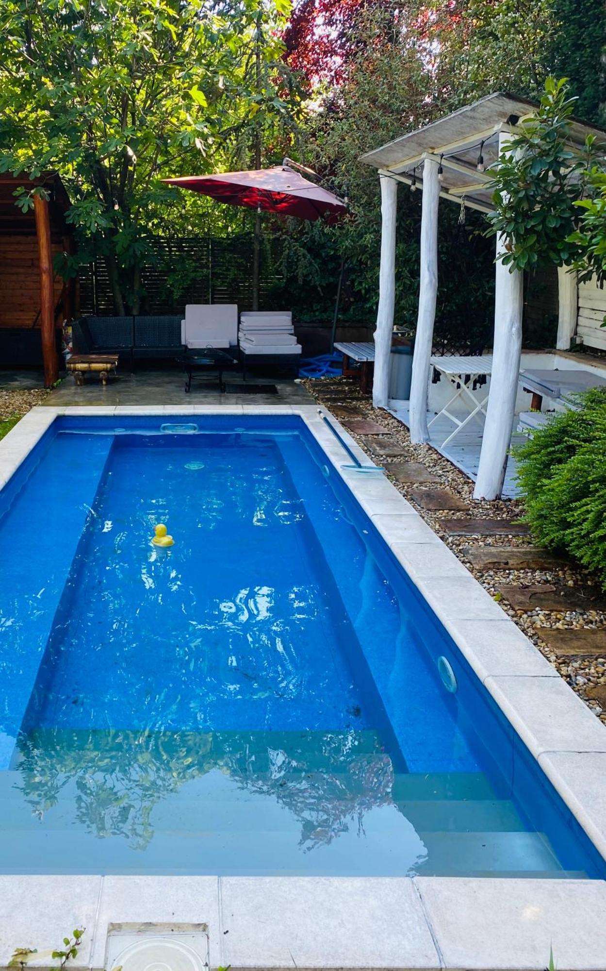 Modern House In With Pool Budapest