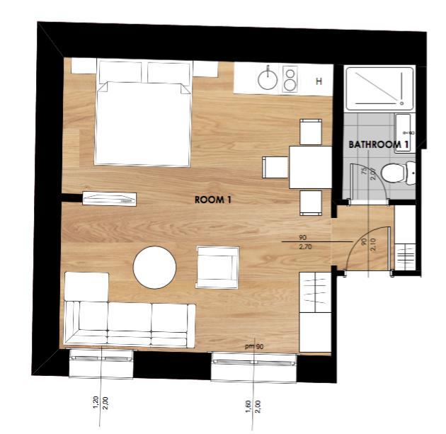 Apartmán Brill 2 Budapešť