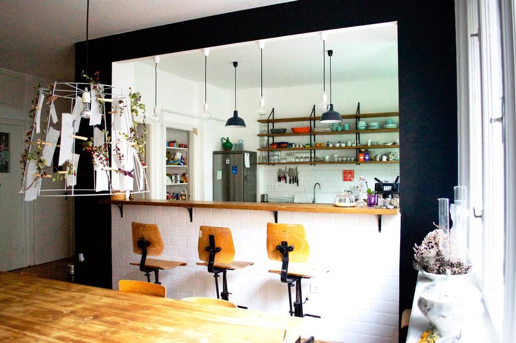 Apartment Kitchen Art Industrial Flat