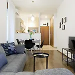Kazinczy 3 Jewish Hq Bedroom + Living With Balcony