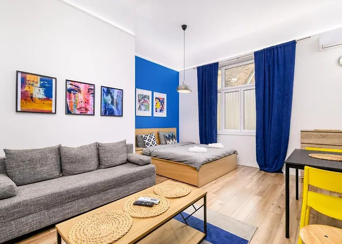 Stylish Blue Suite In The Heart Of Budapest