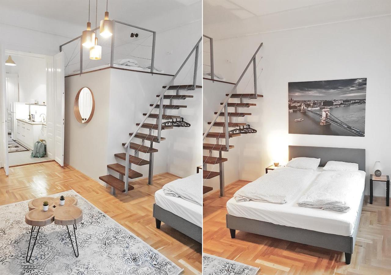 Apartamento Luxury New With Gallery At Dob Street Nearby Gozsdu Court *