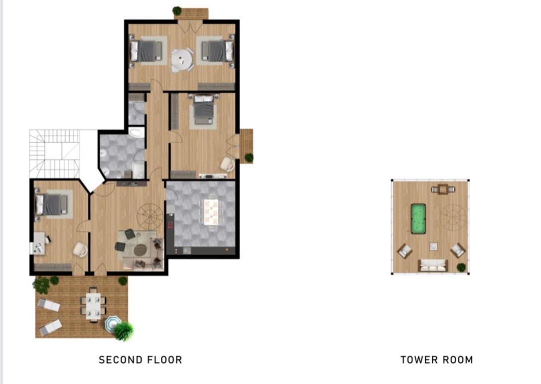 3 Bedroom Private Floor In Luxury Mansion Lejlighed *