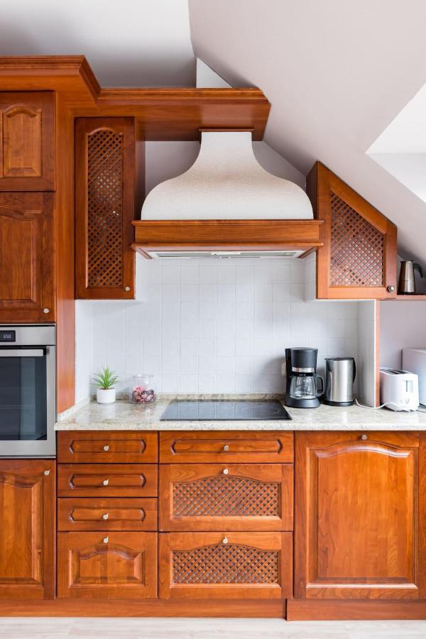 Sunny And Penthouse With Private Garage Appartement Boedapest