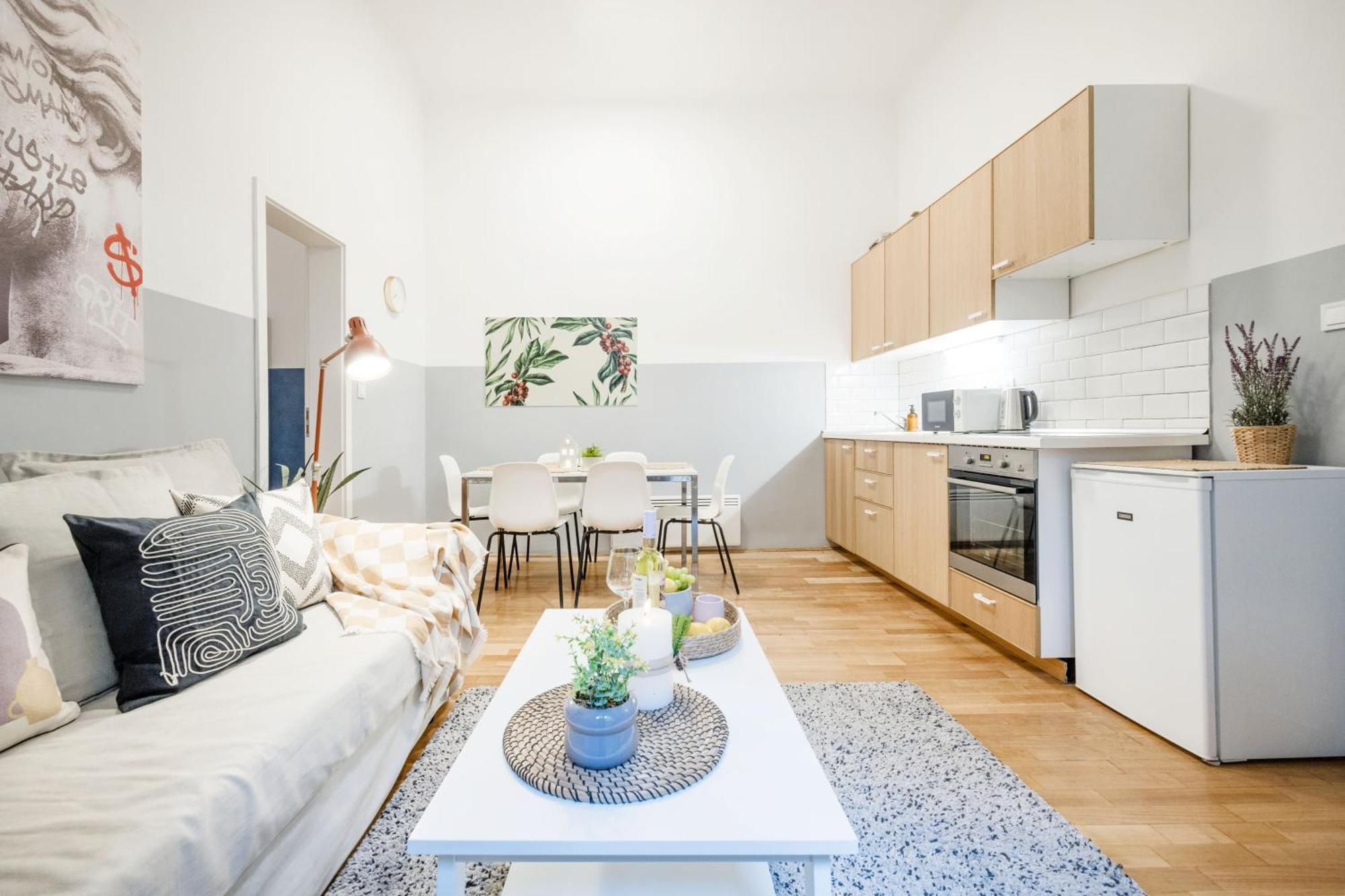 - 2 Min To Newyork Cafe Appartement