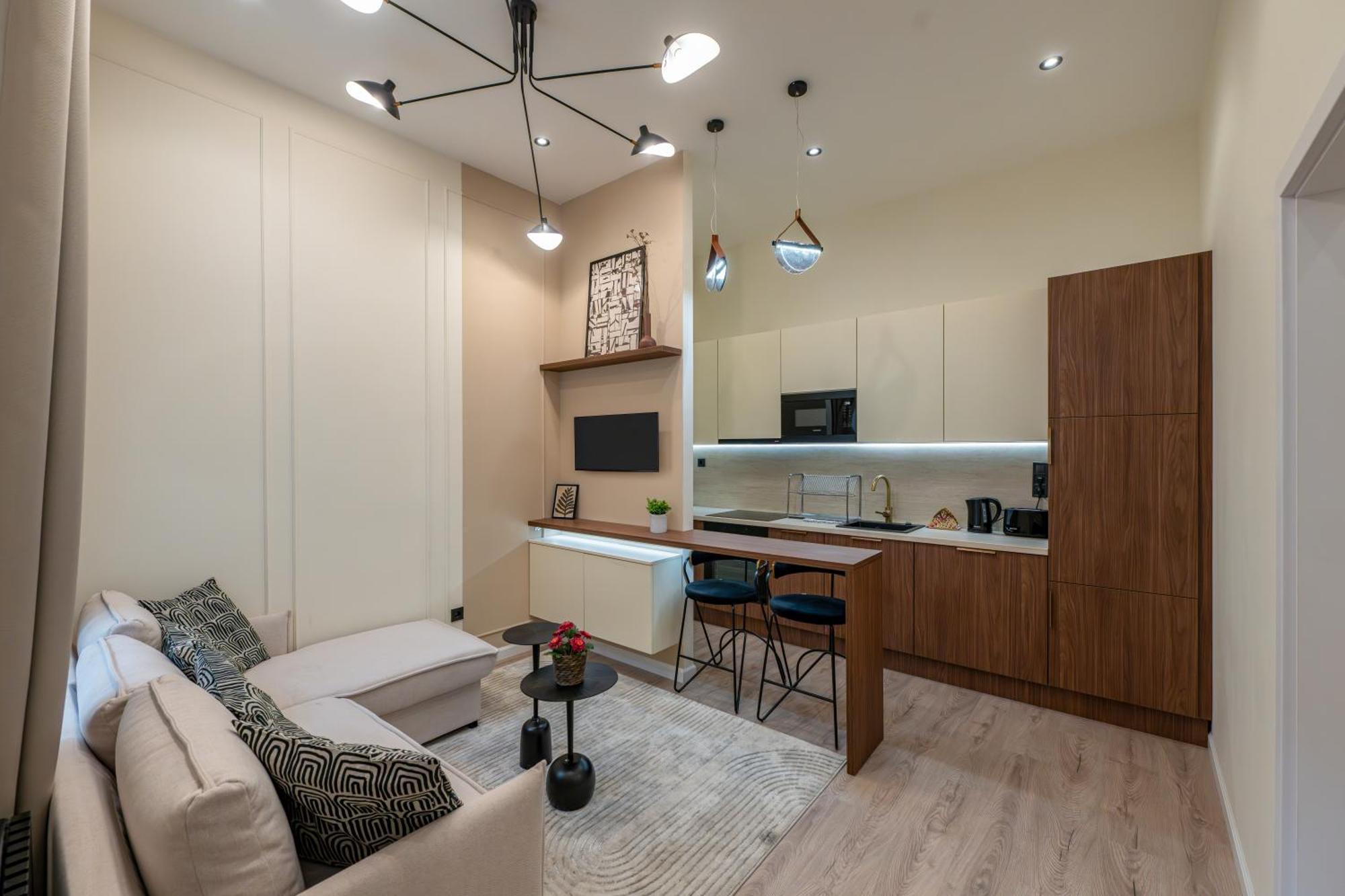 Akacfa-a111 Stylish 1 Bedroom Apartmán
