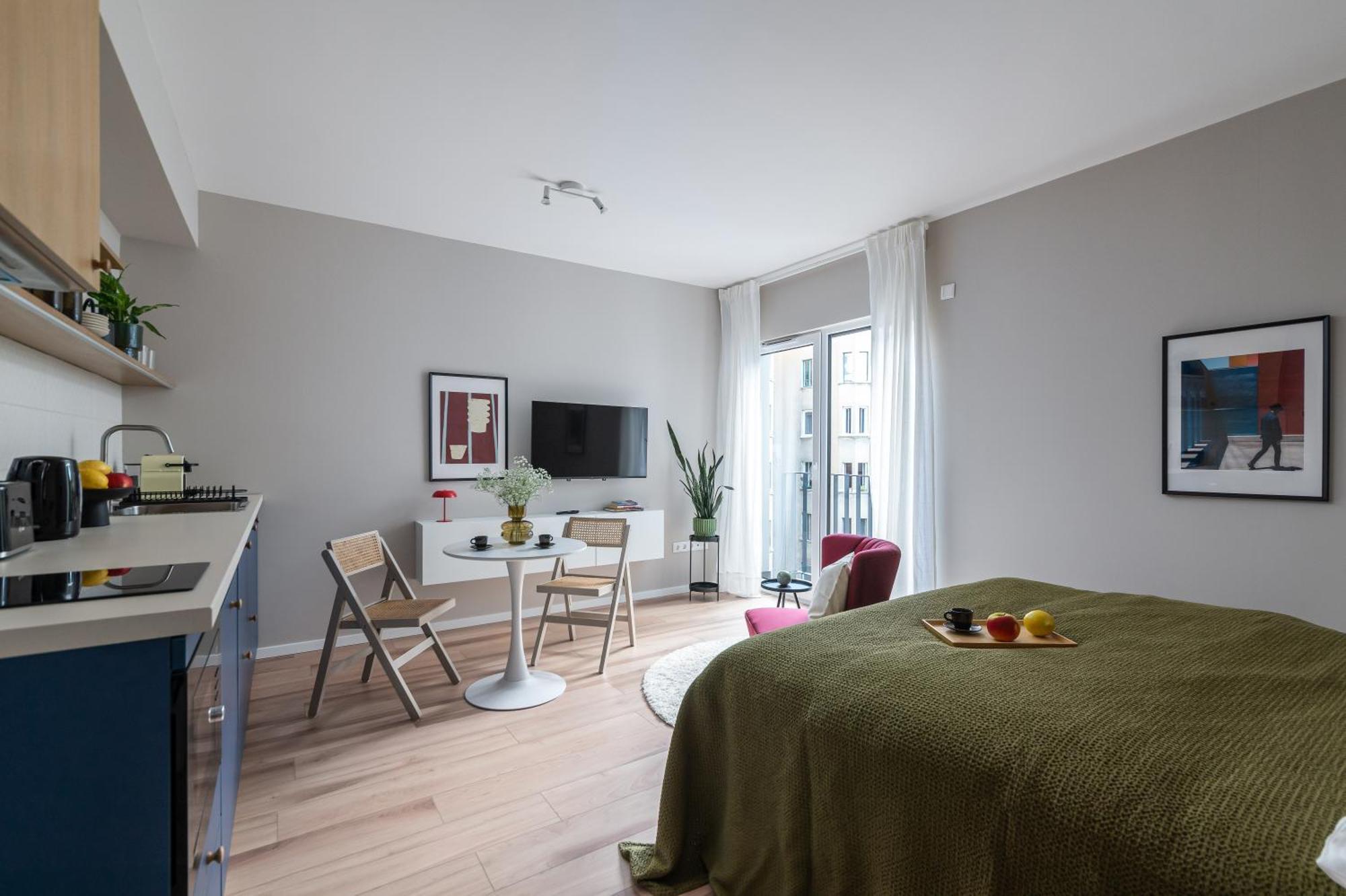 Oliver Boutique Studio - Brand New, Central, Quiet *