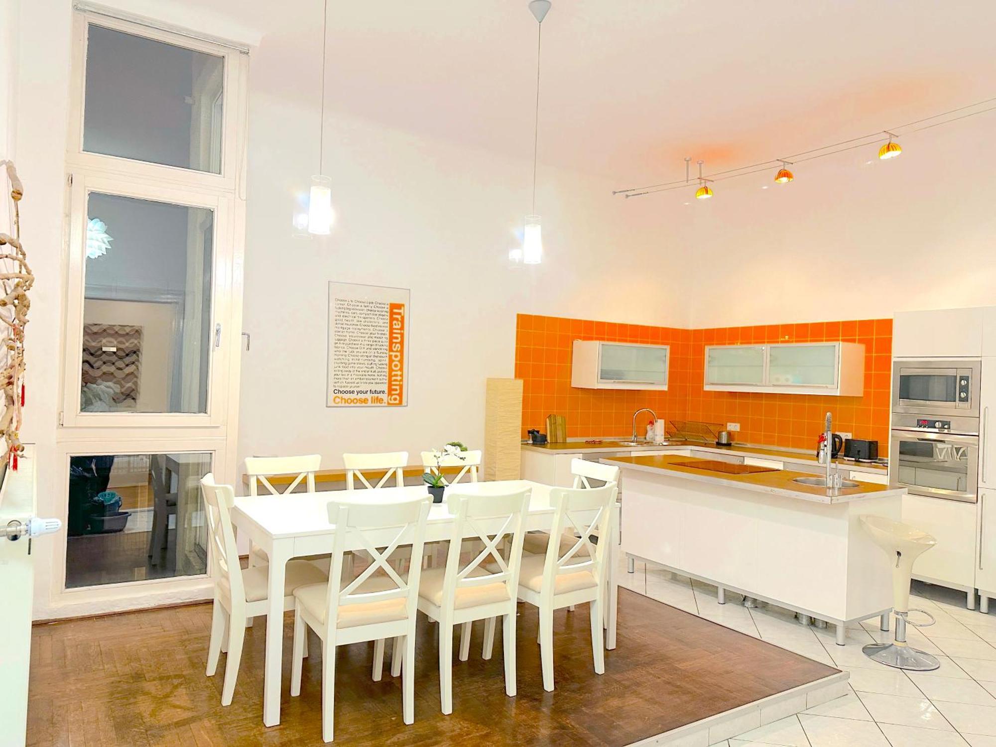 Stunning 150m2 3-bedroom With Balcony Lejlighed Budapest