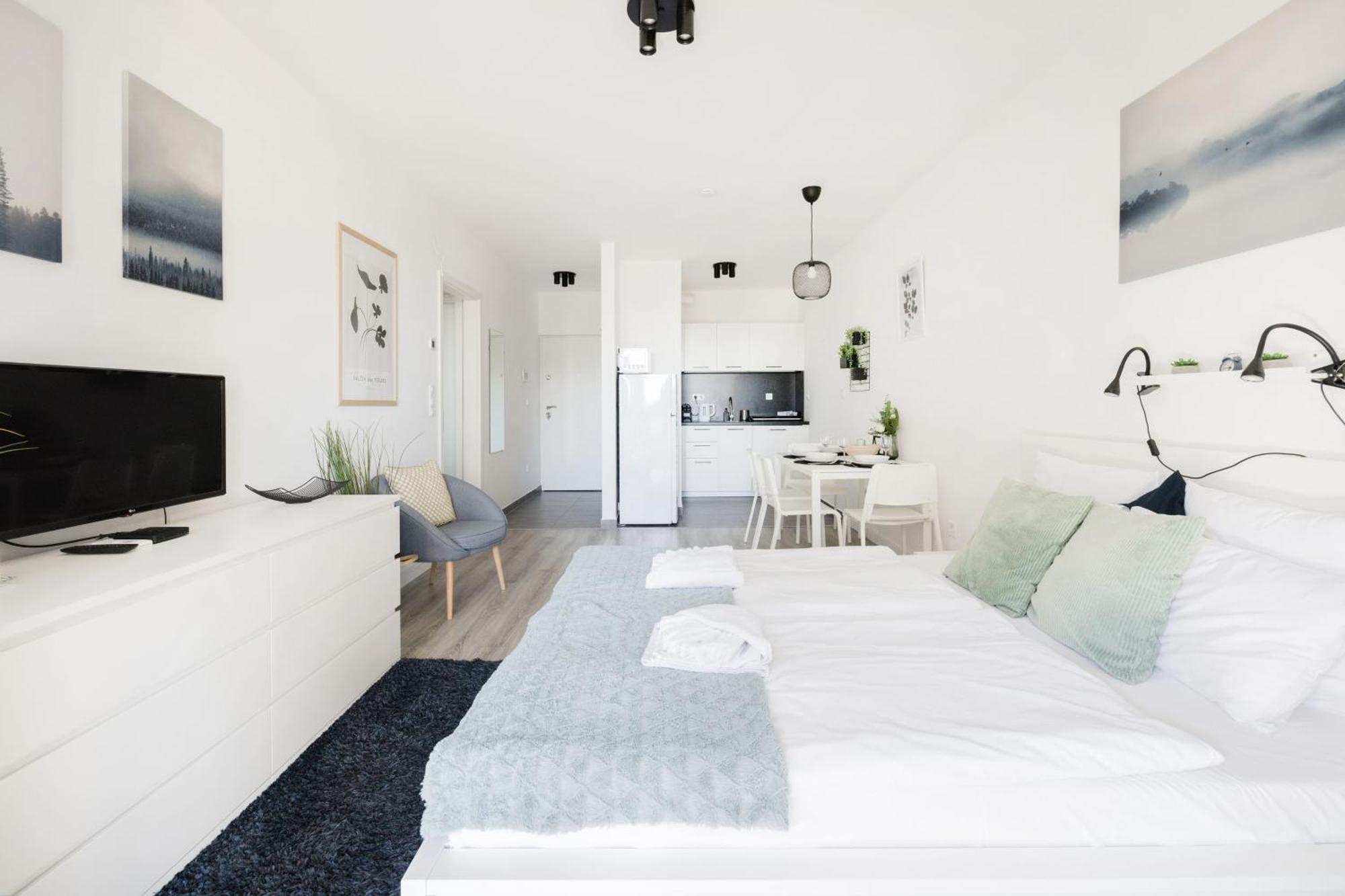 Modern Riverfront With Free Parking Apartmán Budapešť